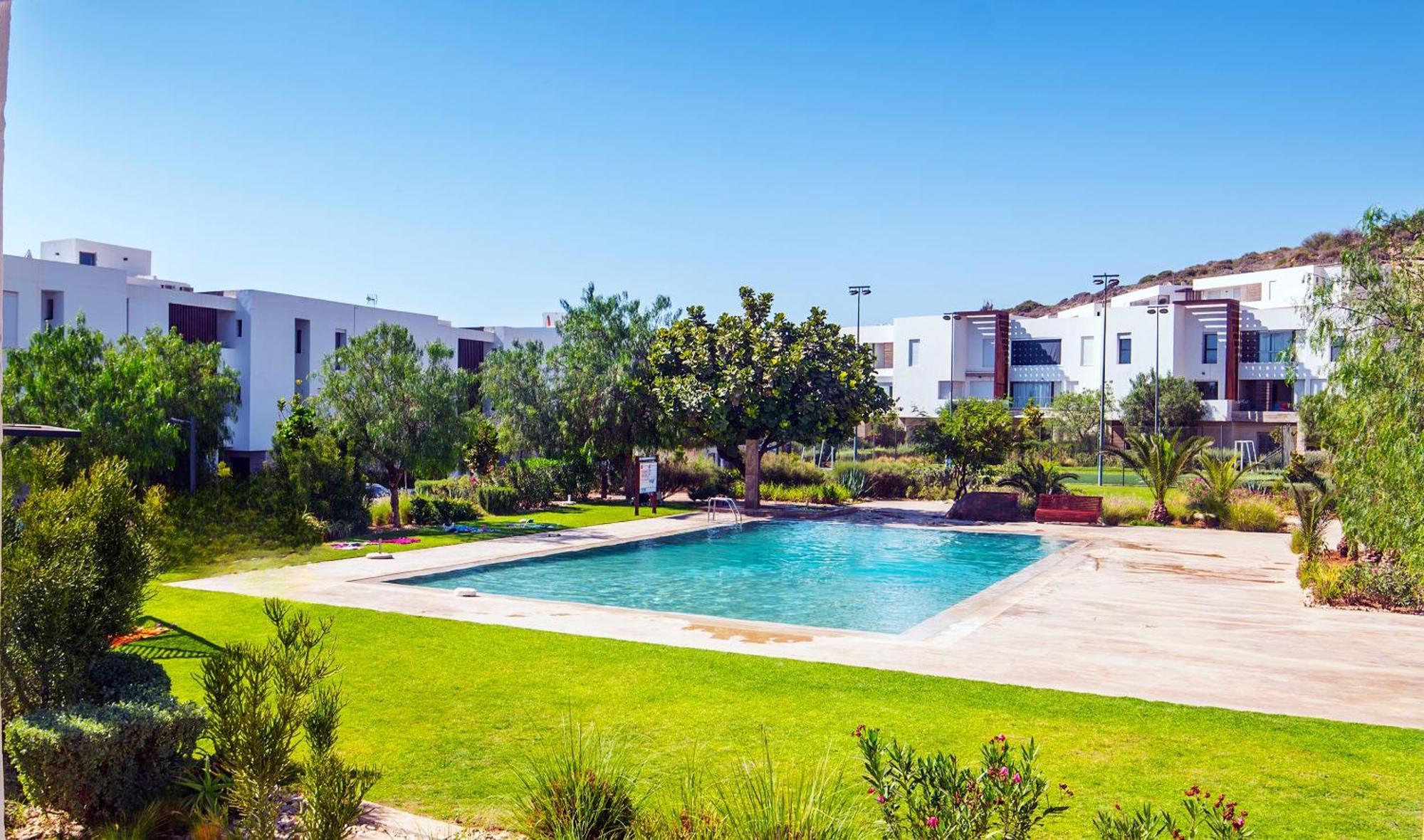 Golf View, Pool,2 Min Walk To Beach, Nakta Taghazout Esterno foto